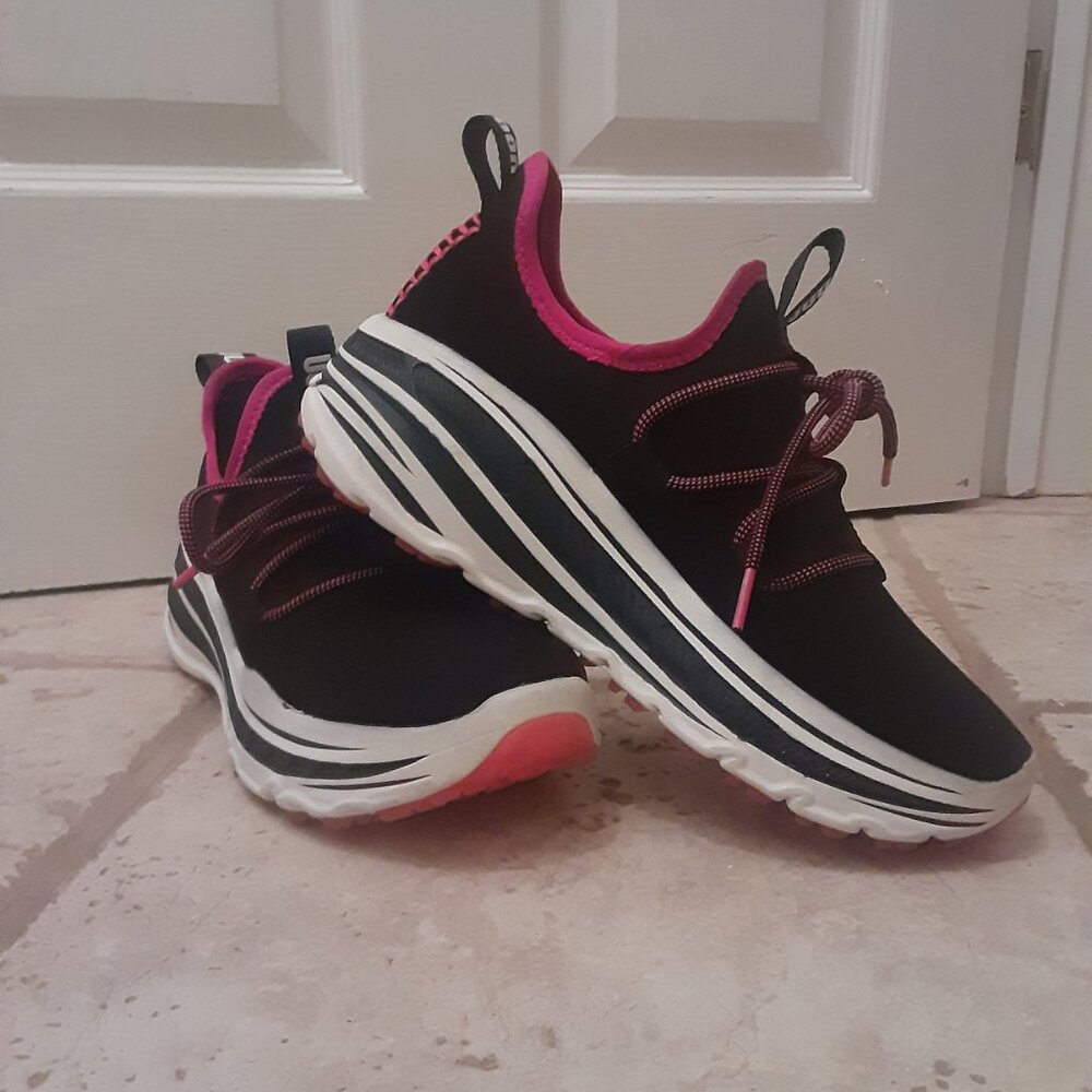 UGG Black and Pink Athletic Shoes